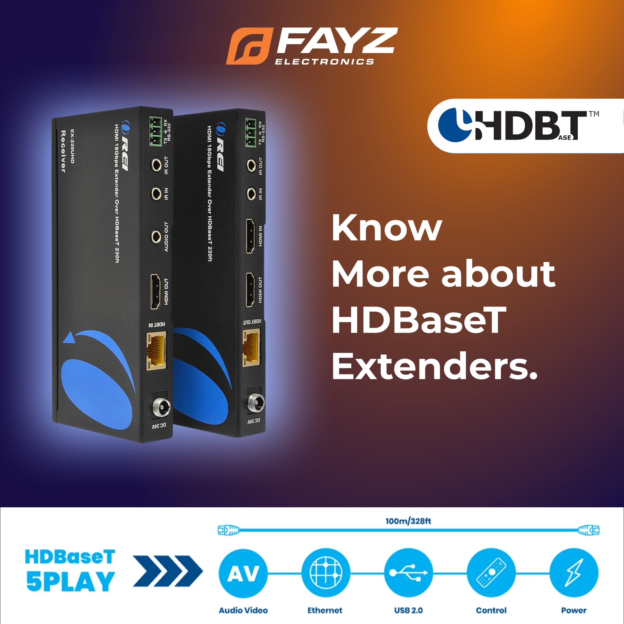 What is HDBaseT and what is an HDBaseT extender?
