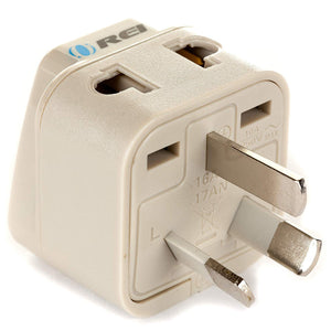 Australia, China Travel Adapter - 2 in 1 - Type I - Compact Design (DB-16-1PK)