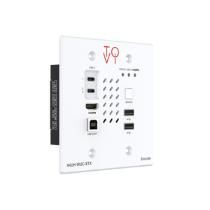 ToVi X4 4K Wall Plate Encoder (Video Wall, KVM) - X4UH-WUC-ETX