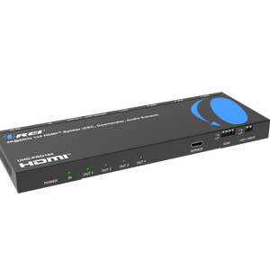 4K@60Hz 1x4 HDMI™ Splitter (CEC, Downscaler, Audio Extract) UHD-PRO104