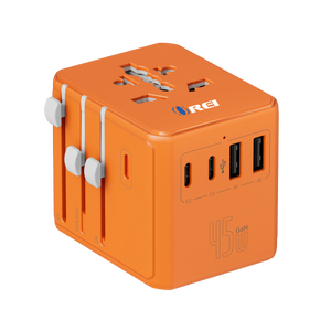 OREI 45W Universal Travel Adapter | 6-in-1 with 3 USB-C & 2 USB-A (M8-45W-CO)