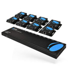 1x8 HDMI Extender Splitter Over CAT6/7 Upto 165 Ft- Loop-out, IR Control & EDID (HD18-EX165-K) - OREI.COM