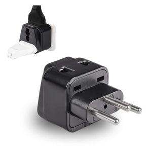 Switzerland, Rwanda Travel Adapter - 2 in 1 - Type J - Compact Design (P21-11A-1PK)