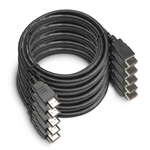 OREI 4K Ultra High-Speed HDMI Cable 3 Meter / 9.84 Feet for TVs & Gaming (H3M-4K-5PK)