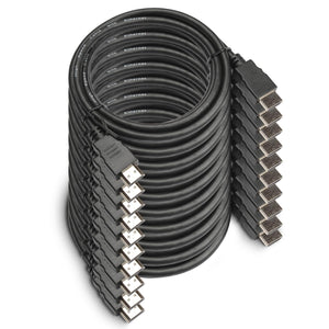 OREI 4K Ultra High-Speed HDMI Cable 3 Meter / 9.84 Feet for TVs & Gaming (H3M-4K-10PK)