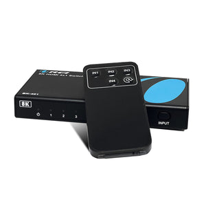 OREI 8K 4-port HDMI™ Switch-BK-401