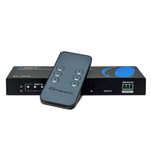 8K 4-port HDMI™ Switch (Audio Extract)-BK-401A