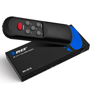 OREI 8K 4-port HDMI™ Switch-BK-401S