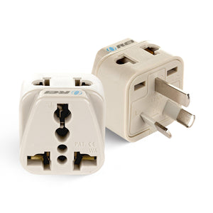 Australia, China Travel Adapter - 2 in 1 - Type I - Compact Design (DB-16-2PK)