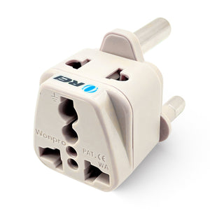 South Africa, Botswana Travel Adapter - 2 in 1 - Type M - Compact Design (DB-10L-1PK)