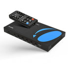 Image of a HDMI switcher with a remote control. | OREI