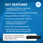 List Of Key Features For 4K 2x2 Video Wall Controller