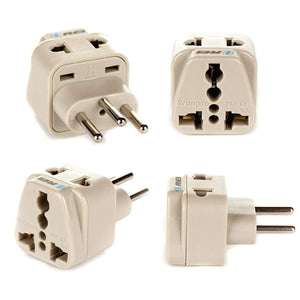 Switzerland, Rwanda Travel Adapter - 2 in 1 - Type J - Compact Design (DB-11A-4PK)