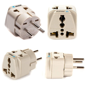 Gaza, IsraelTravel Adapter - 2 in 1 - Type H - Compact Design (DB-14-4PK)