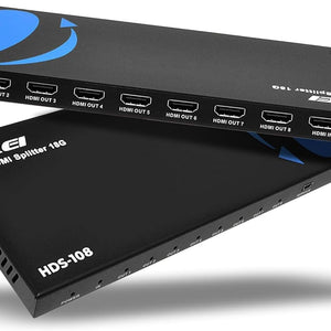 4K@60Hz 1x8 HDMI™ Splitter-HDS-108