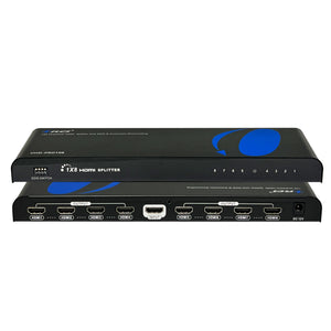 4K@60Hz 1x8 HDMI Splitter (Downscaler) UHD-PRO108