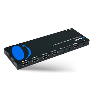 4K@60Hz 1x4 HDMI™ Splitter (Downscaler, Audio Extract)-UHDS-104A